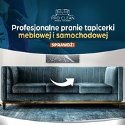Pranie tapicerki meblowej i samochodowej.