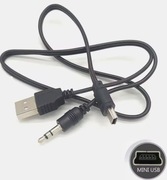 Kabel AUDIO USB 2 w 1 Kabel AUX z wtyczką jack 3,5 mm