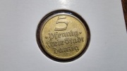 moneta 5 pfennig danzig 1932