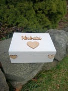 Drewniana herbaciarka 