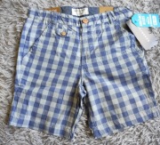 Krótkie spodenki Reserved r.98dla chłopca kratka