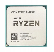 Procesor AMD Ryzen 5 2600X, 6 rdzeni, 12 wątków, 3,6 GHz, gniazdo AM4