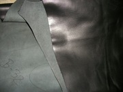 SKÓRA NATURALNA CZARNA CAŁY BŁAM B-32