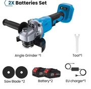 Szlifierktowa kątowa akumulatorowa bezszczotkowa 125 mm
