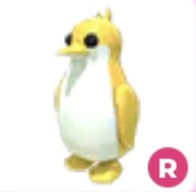 Golden King Penguin R - Adopt Me Roblox