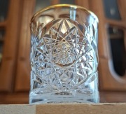 Hobstar Onis Shot Glass Kieliszki Gold Kryształowe Kolekcjonerskie 6 Sztuk 