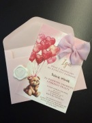 Pierwsze urodziny. Chrzest. Zaproszenia. 