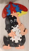 Puzzle drewniane Krecik 