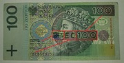 Seria EC 1994, 100 zł / PLN