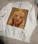 Śmieszna bluza Lalka Oversize L