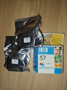 Tusze HP 57 + 2 zamienniki gratis