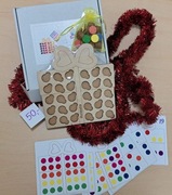 Układanki świąteczne lewopółkulowe 