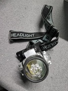 Latarka czolowa led na części 