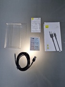 Kabel USB - micro USB Dwustronny 3 m Nylonowy 2 A