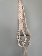 Makrama na doniczkę 