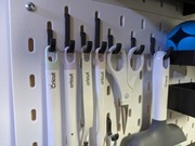 Haczyk do IKEA SKADIS. Zestaw 6x. Wysokość 45mm. Druk 3D