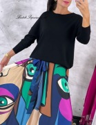 SWETER CLASSIC BASIC ITALY CZARNY