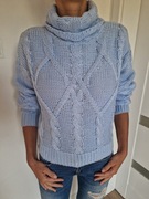 Sweterek Golf Baby blue