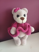 Misiu ręcznie robiony na szydełku 