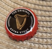 Kapsel Guinness butelkowane Irlandia 