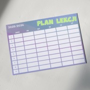 Plan lekcji | PDF do druku