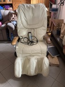 Fotel masujący beżowy