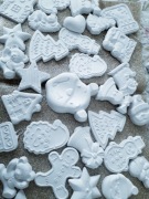 4o sztuk mix wzoru figurki do malowania z gipsu