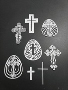 Wykrojnik Wielkanoc jajko pisanka krzyż pisanki scrapbooking 