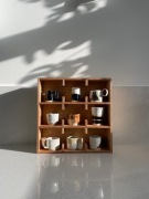 Półka drewniana 40x40 cm sklejka olcha brzoza | handmade