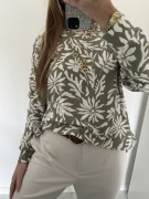 Primark zielona m bluzka koszula top kobieca damska 