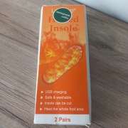 Wkładki do butów podgrzewane 35 do 45 usb nowe 2 szt