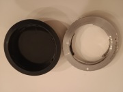 Adapter PK (Pentax) na Canon EOS EF - chromowany mosiądz - wysoka jakość.