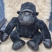 Czarna maskotka goryl dla dzieci