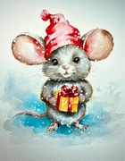 Świąteczna akwarela