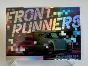 TARMAC CARDS karta kolekcjonerska PORSCHE 911 CARRERA RSR silver CONCEPT