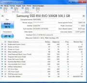 Dysk SSD Samsung 850 EVO 500GB SATA 2,5  98% nr12