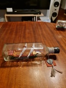 Rafantynka wenecka galera z medalem Krzysztofa Kolumba