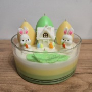 Świeca sojowa w szkle o zapachu kaszmiru