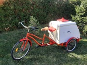 Wózek.riksza do lodów.