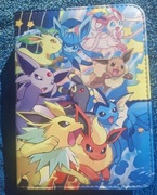 Klaser skórzany na 400 kart pokemon 