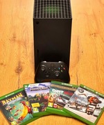 Xbox Series X + Pad + 4 Gry + Oryginalne Opakowanie