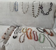 Naszyjniki - 17 sztuk zestaw