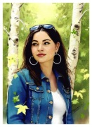 „Zatrzymana w Chwili” - akwarela