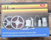 Taśma LED COB 10m ściemnialna CRI94+ 3000K z pilotem – Ciepła biel 