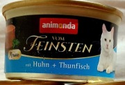 85g Animonda Vom Feinsten Mousse Kurczak Tuńczyk Karma dla kota