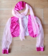 Zestaw różowy kostium karnawałowy Alladyn Jasmina