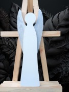 Anioł stróż drewniany duży 43cm,  rękodzieło, prezent na dzień matki