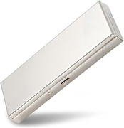 Eleganckie pudełko na leki Podział na 7 dni Lusterko wewnątrz