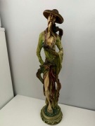 Figurka antyczna Alabaster antyk starocia