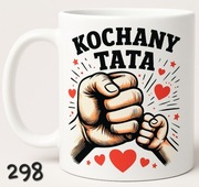 Kubek na Dzień Ojca z personalizacją – Kochanemu Tacie – prezent od serca